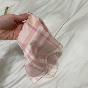 COPY - Burberry Pink Silk Scarf